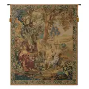 Country Scene Belgian Tapestry Wall Hanging - 53 in. x 66 in. Cotton/Viscose/Polyester by Francois Boucher