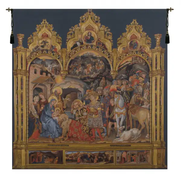 Adorazione Belgian Tapestry Wall Hanging