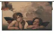 Angels by Raffael Flanders Tapestry Wall Hanging