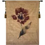 Flanders Poppies I Belgian Tapestry - 54 in. x 72 in. SoftCottonChenille by Charlotte Home Furnishings