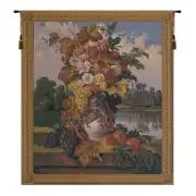 Reflections Medium Belgian Tapestry Wall Hanging - 38 in. x 44 in. cottonamppolyester by Charlotte Home Furnishings
