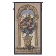 Floral Arch Belgian Wall Tapestry