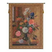 Summer Flowers Belgian Wall Tapestry