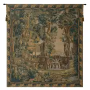 Villa Garden Classic Belgian Tapestry Wall Hanging - 62 in. x 66 in. Cotton/Viscose/Polyester by Charlotte Home Furnishings