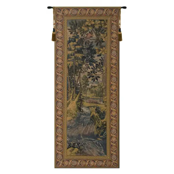 Woody Belgian Tapestry Wall Hanging - 26 in. x 65 in. Cotton/Viscose/Polyester by Michiel Coxcie