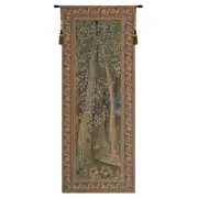 Wooden Hills Belgian Tapestry Wall Hanging - 26 in. x 65 in. Cotton/Viscose/Polyester by Michiel Coxcie