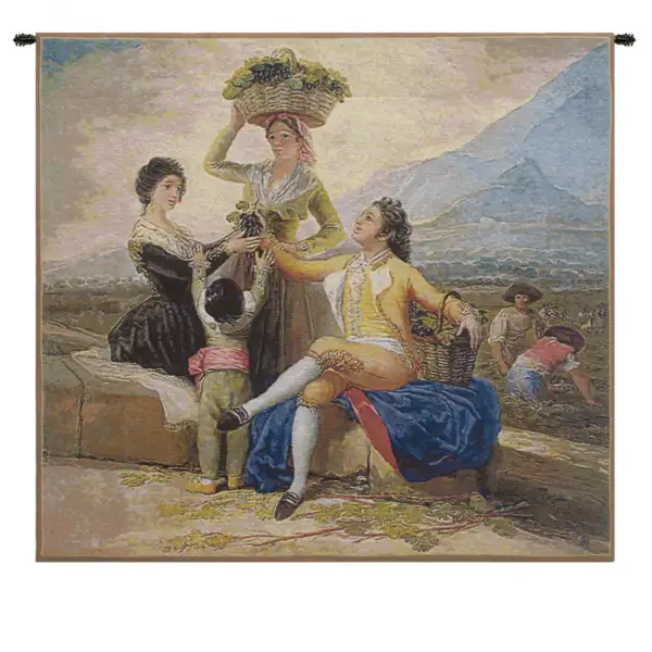 Vendimia Small Belgian Wall Tapestry