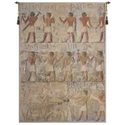 Saqqarah Beige Belgian Wall Tapestry