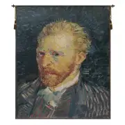 Portrait of Van Gogh Belgian Wall Tapestry