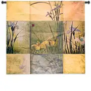 Iris Nine Patch I Wall Tapestry