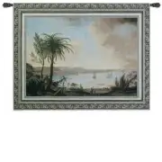 View of Naples Wall Tapestry