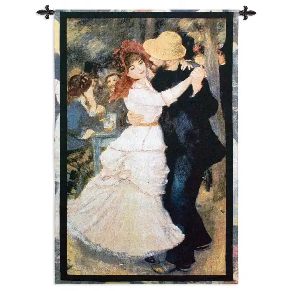 Dance at Bougival Tapestry Wall Hanging