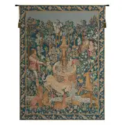 Licorne A La Fontaine European Tapestry Wall hanging