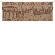 King Harold Small French Wall Tapestry - 53 in. x 20 in. Cotton/Viscose/Polyester by Charlotte Home Furnishings