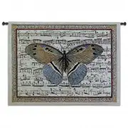 Butterfly Dance II Wall Tapestry