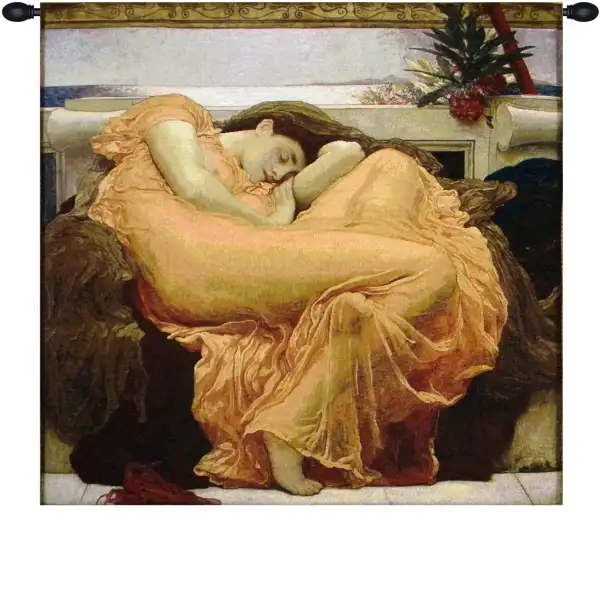 Flaming June Tapestry Wall Art