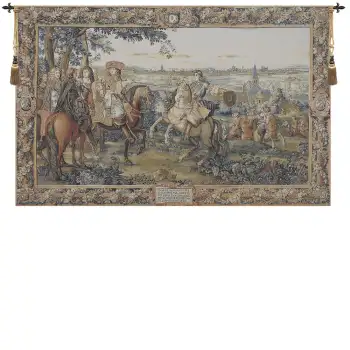 Louis XIV Belgian Tapestry Wall Hanging - 165 in. x 102 in. CottonWool by Charles le Brun.