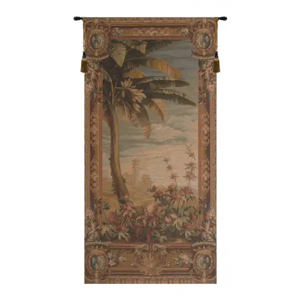 La recolte des ananas basket door French Wall Tapestry