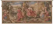 Le Dejeuner Champetre French Wall Tapestry - 63 in. x 29 in. Cotton/Viscose/Polyester by Francois Boucher