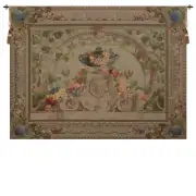 Beauvais French Wall Tapestry - 58 in. x 41 in. Wool/cotton/others by Charlotte Home Furnishings