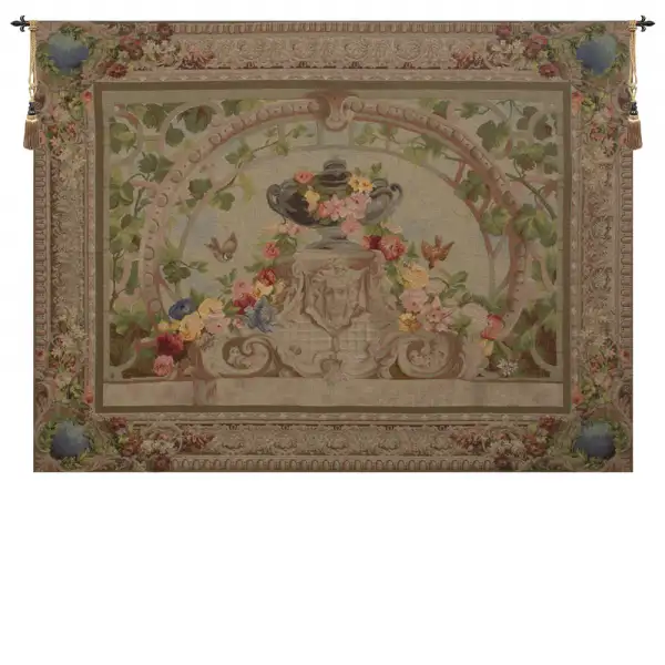 Beauvais French Wall Tapestry - 58 in. x 41 in. Wool/cotton/others by Charlotte Home Furnishings