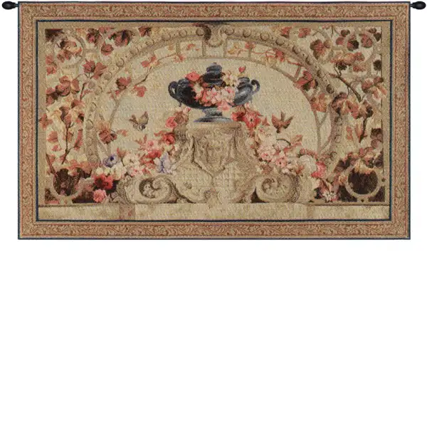 Beauvais I French Wall Tapestry - 50 in. x 30 in. Cotton/Viscose/Polyester by Charlotte Home Furnishings