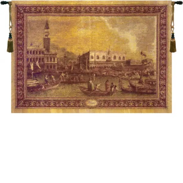 San Marco Belgian Tapestry - 54 in. x 36 in. SoftCottonChenille by Charlotte Home Furnishings