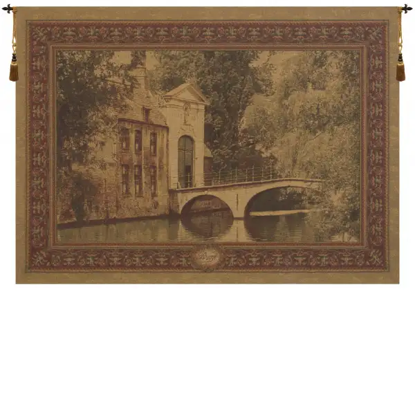 Brugge Belgian Tapestry - 54 in. x 36 in. SoftCottonChenille by Charlotte Home Furnishings