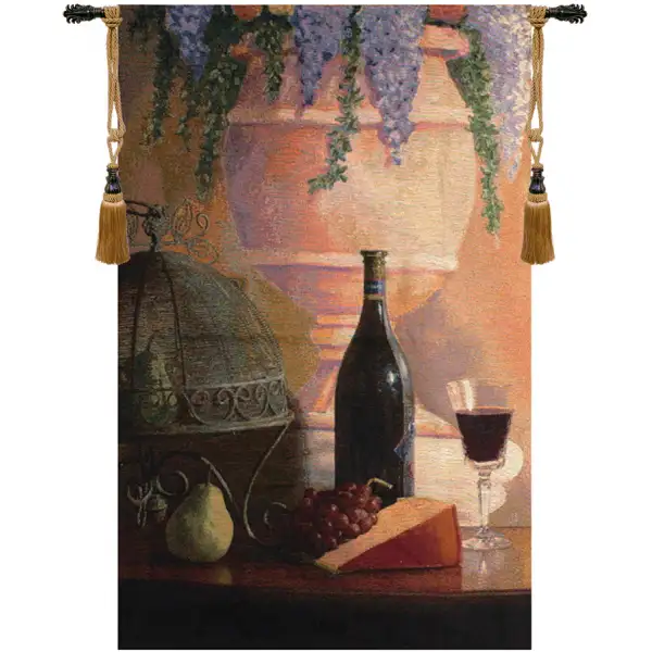 An Elegant Afternoon Gathering Wall Tapestry