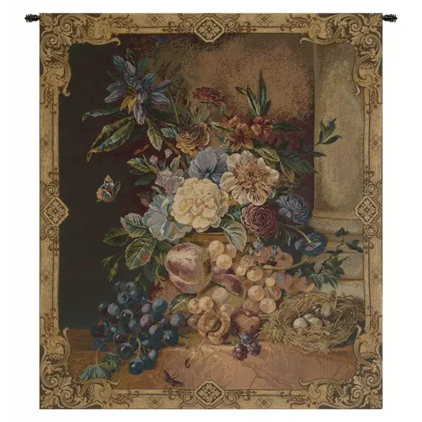 Fruit and Flowers Italian Wall Tapestry