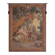 Diana Flanders Belgian Tapestry Wall Hanging - 38 in. x 49 in. CottonWool by Charlotte Home Furnishings