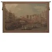 Rialto Bridge European Tapestry Wall Hanging