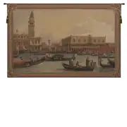 Venezia Venice Belgian Tapestry Wall Hanging - 78 in. x 57 in. Cotton/Viscose/Polyester by Canaletto