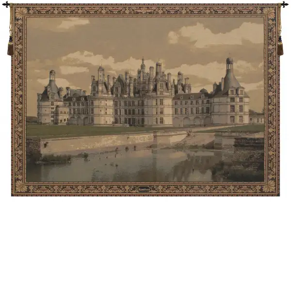 Chambord Castle II Belgian Wall Tapestry