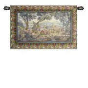 The Hunting Trip Italian Wall Hanging Tapestry