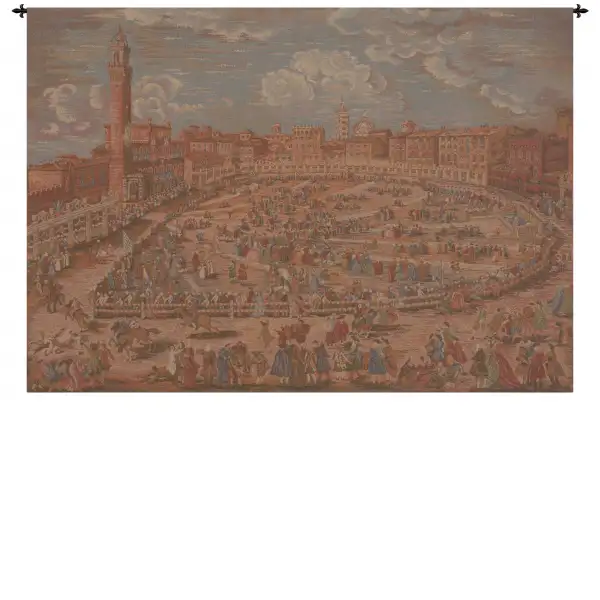 Siena Town Square Italian Wall Tapestry