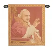 Pope Giovanni XXIII Italian Tapestry Wall Hanging