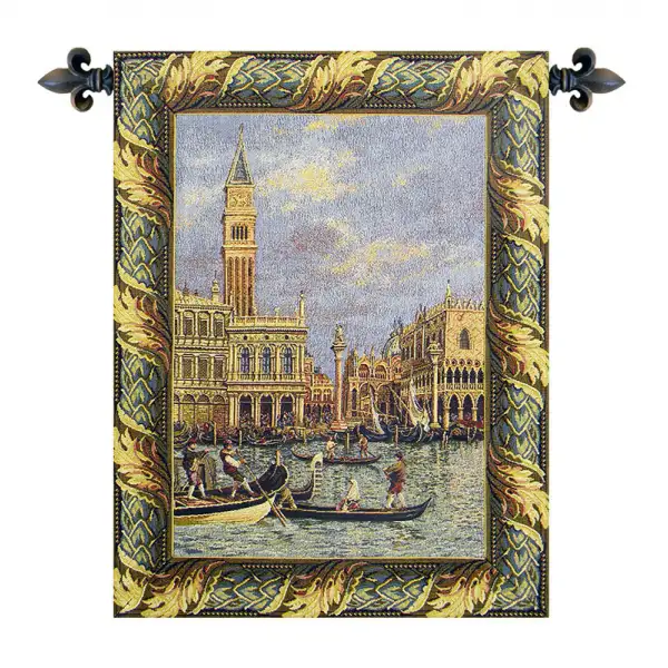 Piazza San Marco Italian Wall Tapestry