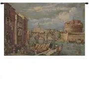 Rome Italian Tapestry - 19 in. x 13 in. Cotton by Alessia Cara