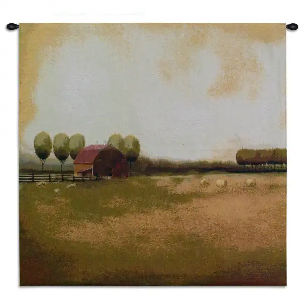 Rural Landscape II Wall Tapestry