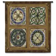 Rosette Tapestry Wall Hanging