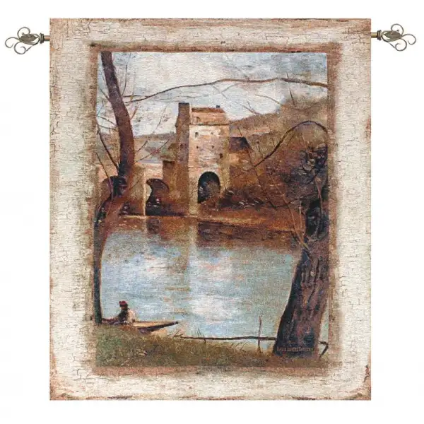 The Bridge Fine Art Tapestry