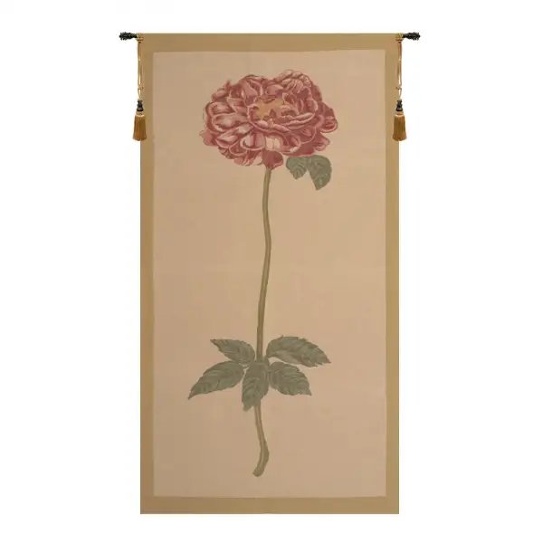 Redoute Rose Belgian Wall Tapestry