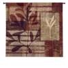 Warm Impressions Modern Floral North American Made Woven Tapestry Wall Hanging