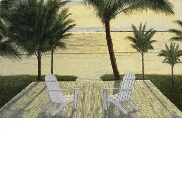 Palm Beach Retreat Wall Tapestry