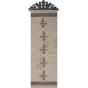 Fleur De Lis Bell Pull Wall Tapestry Bell Pull