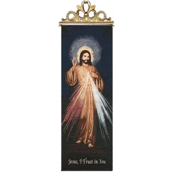 The Divine Mercy Religious Bell Pull Tapestry Bell Pull