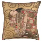 The Accomplissement Gold European Cushion Cover