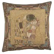 The Kiss I Belgian Cushion Cover