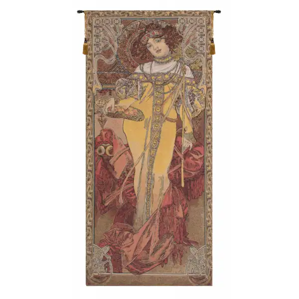 Mucha Autumn European Tapestry